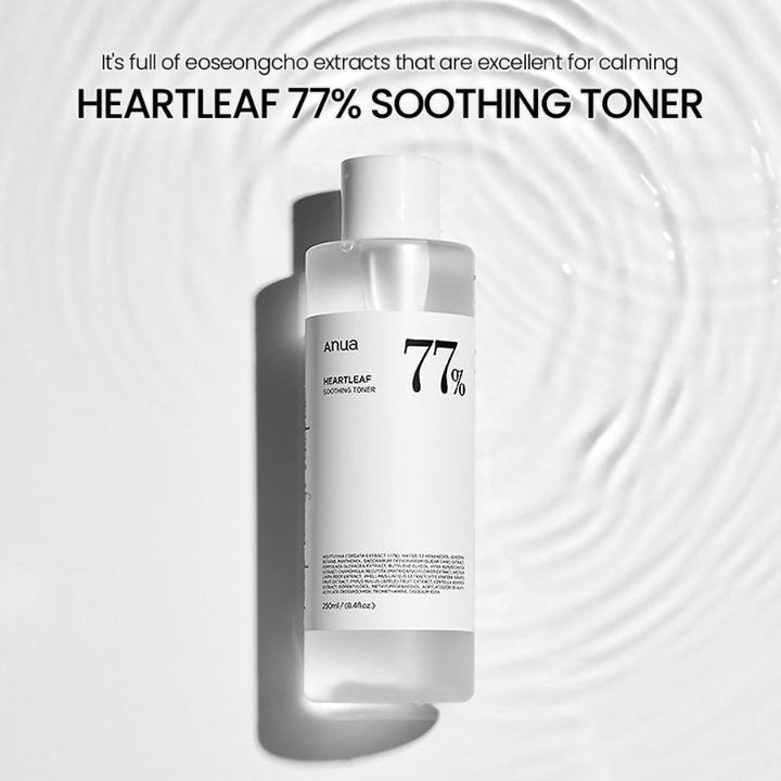 HEARTLEAF 77% SOOTHING TONER