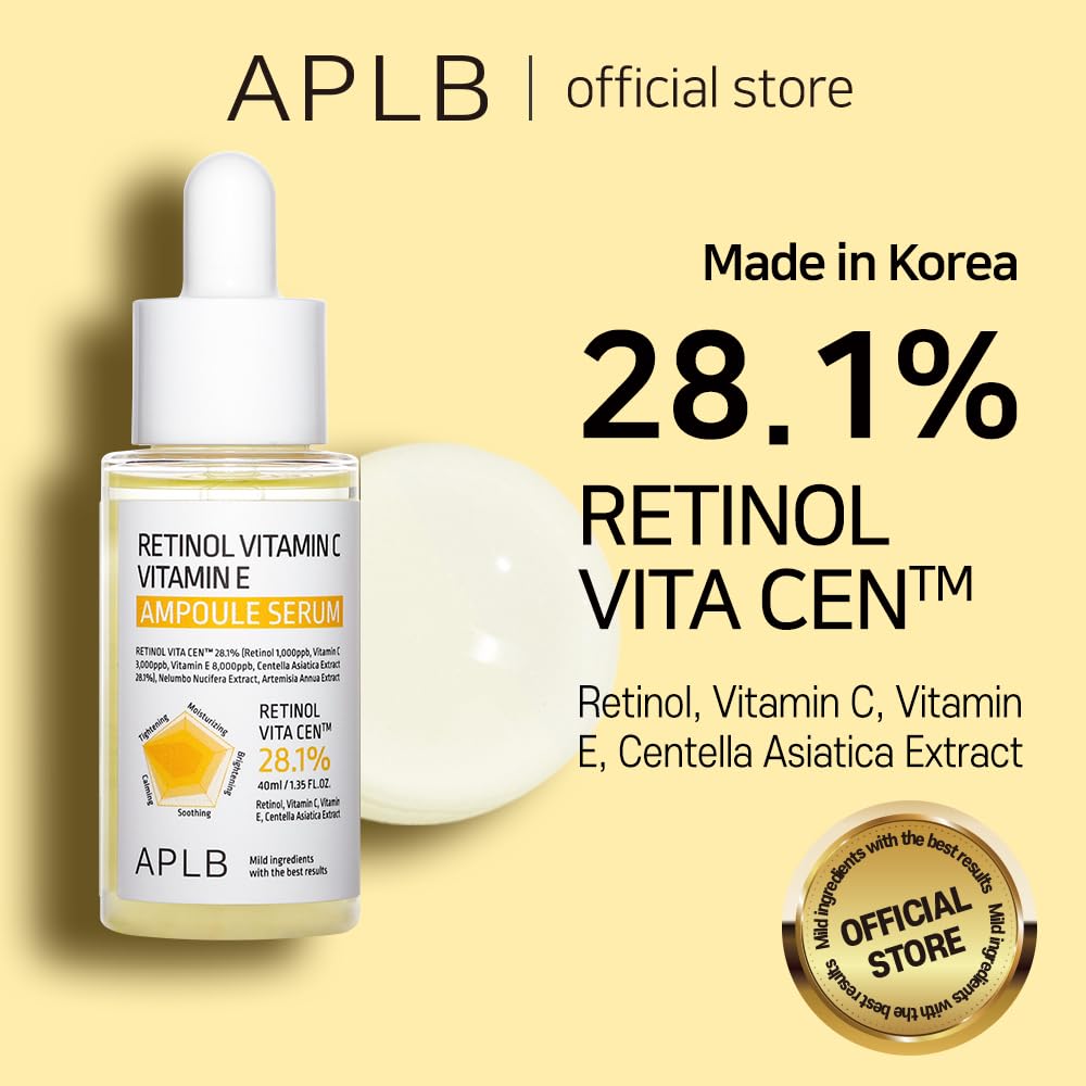 APLB Serum Retinol Vitamin C Vitamin E Ampoule 40ml