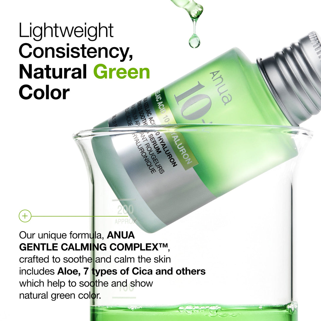 AZELAIC ACID 10 HYALURON REDNESS SOOTHING SERUM 30ml