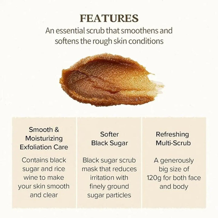 BLACK SUGAR PERFECT ESSENTIAL 2X (1 pot de 210gr)